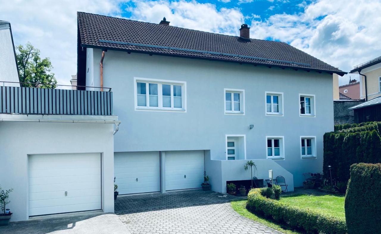 Ferienwohnung An Der Romantischen Salzachschleife Naehe Salzburg Laufen Bagian luar foto